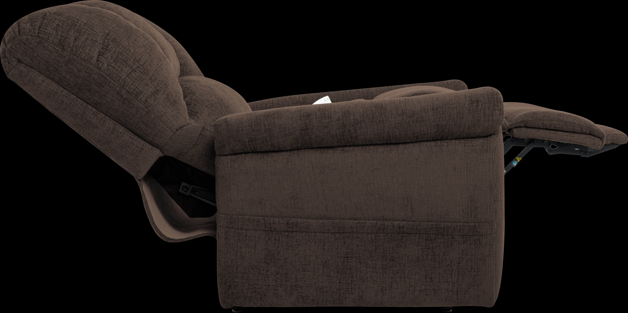 Alperton Chocolate Lift Chair Power Recliner - Thumbnail - Image 5