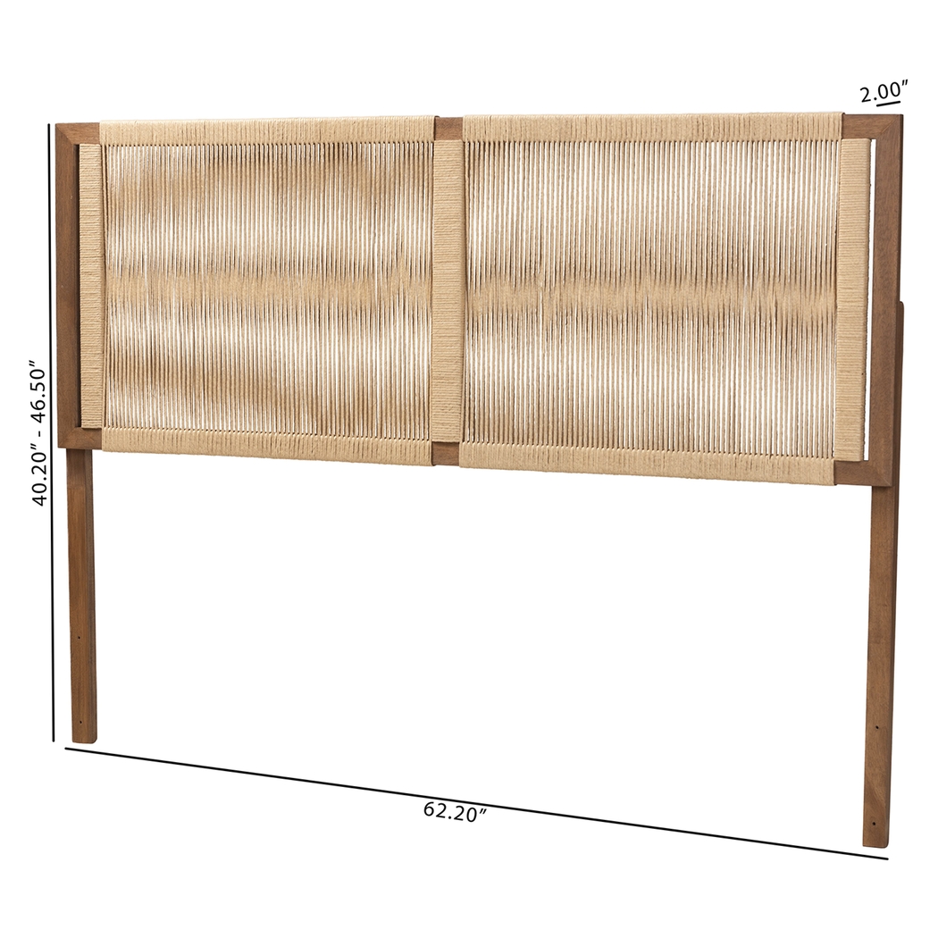 Alphada Light Brown Queen Headboard - Thumbnail - Image 7