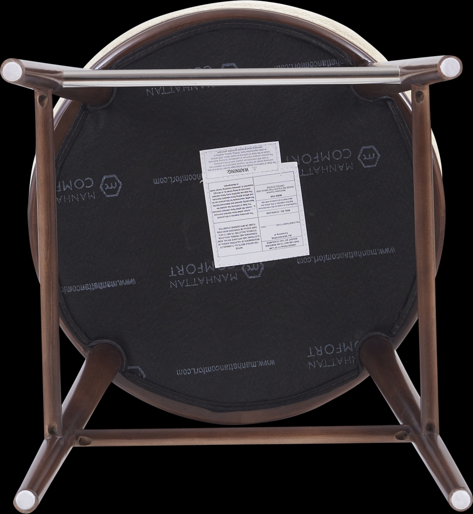 Alphadream I Cream Barstool - Thumbnail - Image 4