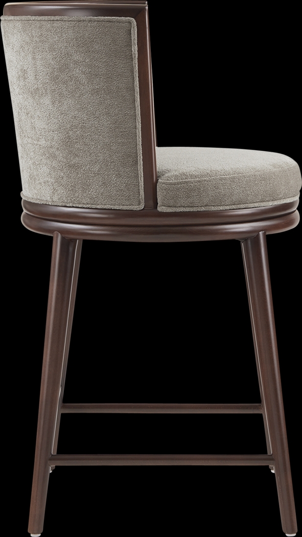 Alphadream I Dove Gray Counter Height Stool - Thumbnail - Image 7