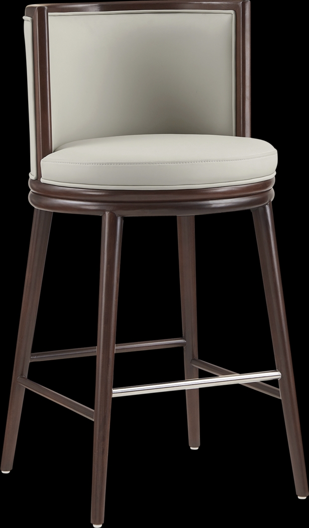Alphadream II Stone Gray Barstool - Thumbnail - Image 9