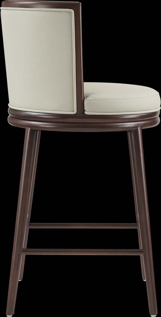 Alphadream II Stone Gray Barstool - Thumbnail - Image 4