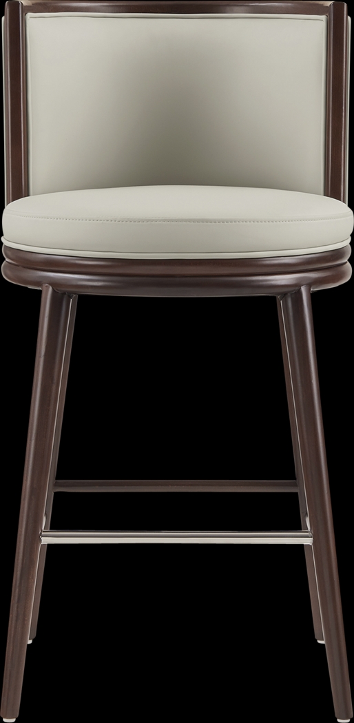 Alphadream II Stone Gray Barstool - Thumbnail - Image 1