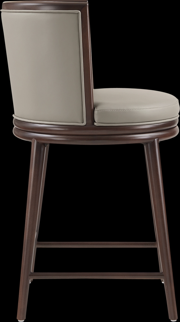 Alphadream II Taupe Counter Height Stool - Thumbnail - Image 7
