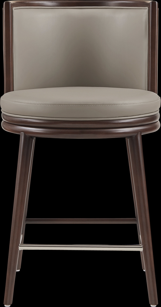 Alphadream II Taupe Counter Height Stool - Thumbnail - Image 1