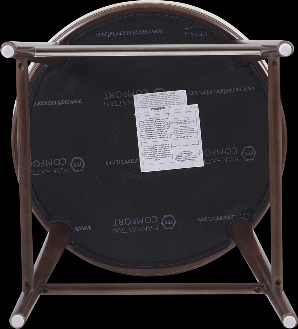 Alphadream II White Barstool - Thumbnail - Image 3