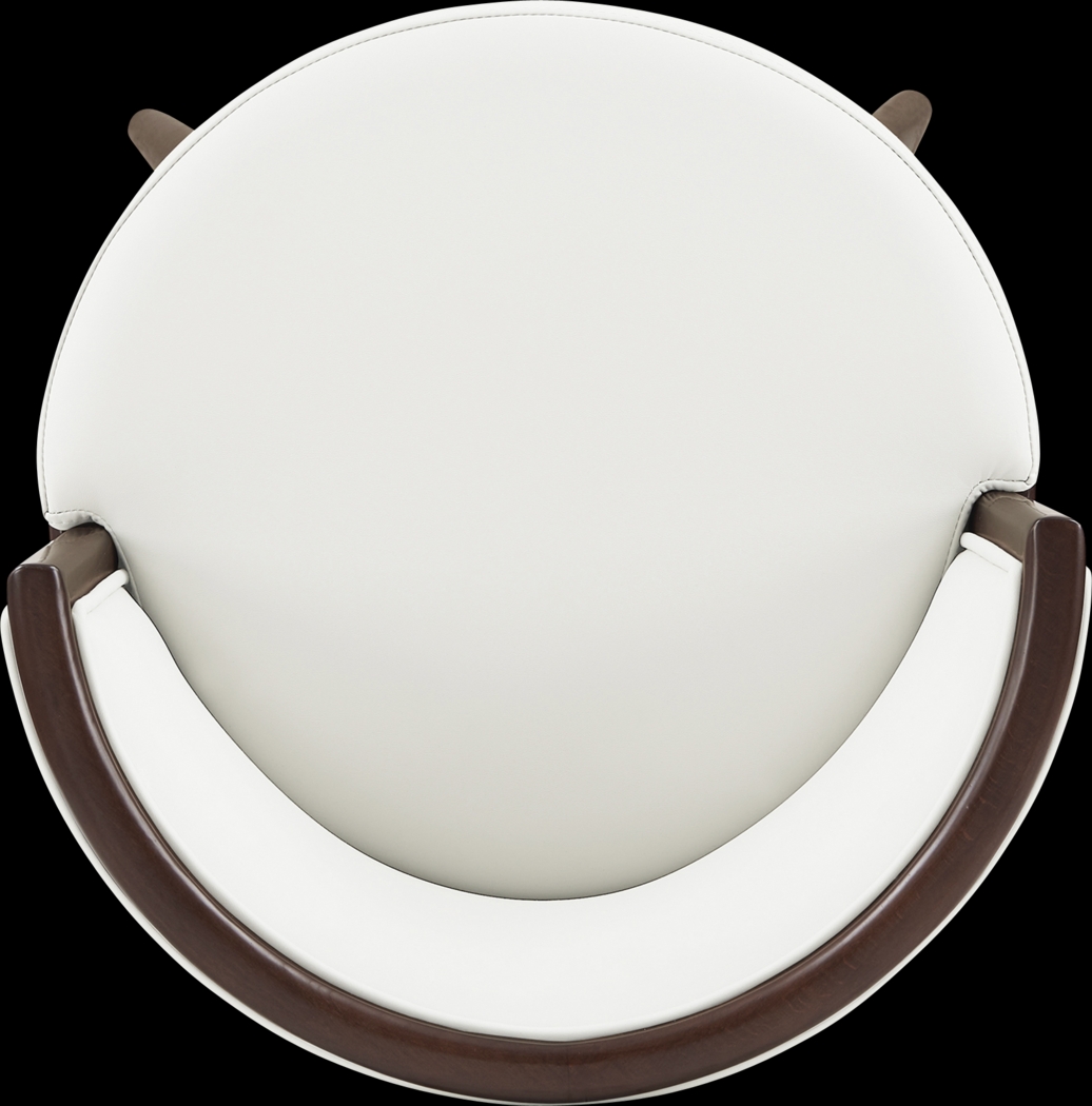 Alphadream II White Barstool - Thumbnail - Image 5