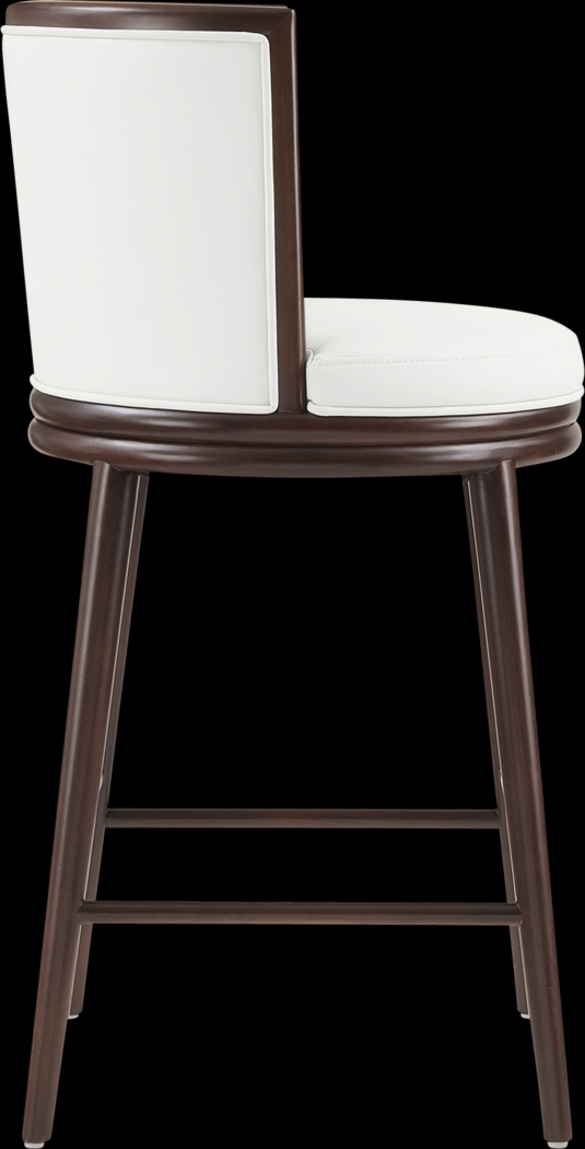 Alphadream II White Barstool - Thumbnail - Image 7