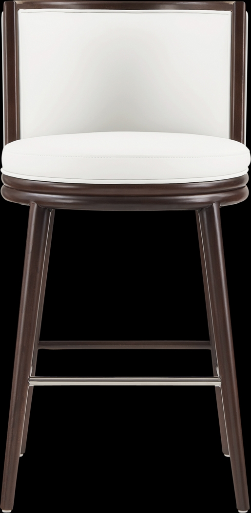 Alphadream II White Barstool - Thumbnail - Image 1