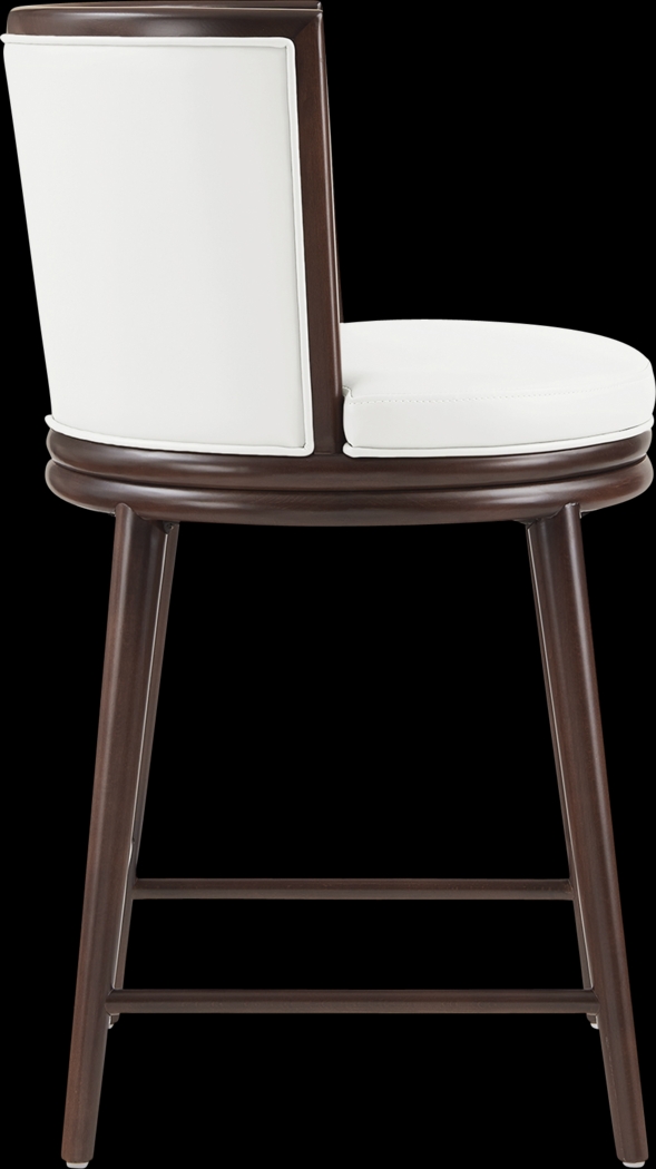 Alphadream II White Counter Height Stool - Thumbnail - Image 4