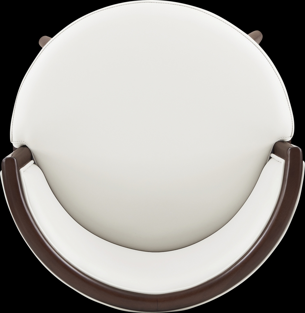 Alphadream II White Counter Height Stool - Thumbnail - Image 6