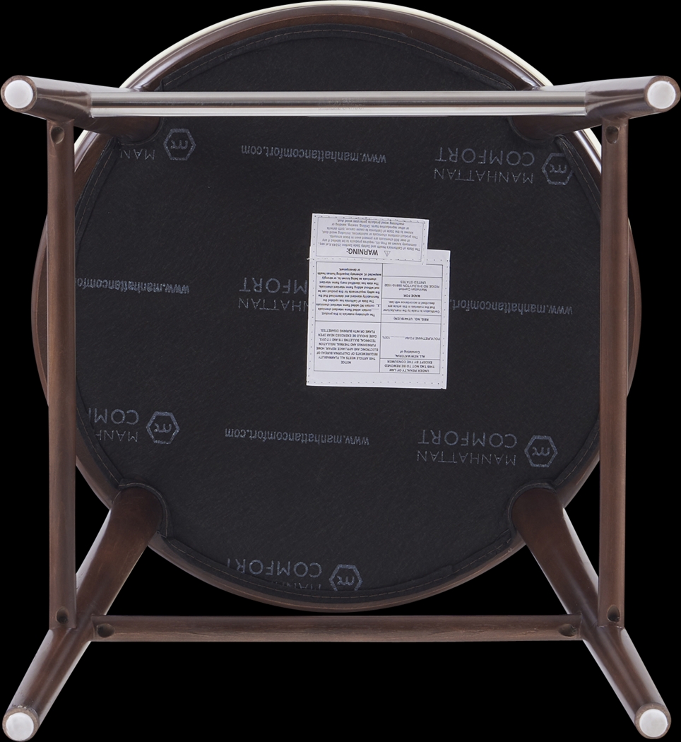 Alphadream II White Counter Height Stool - Thumbnail - Image 8