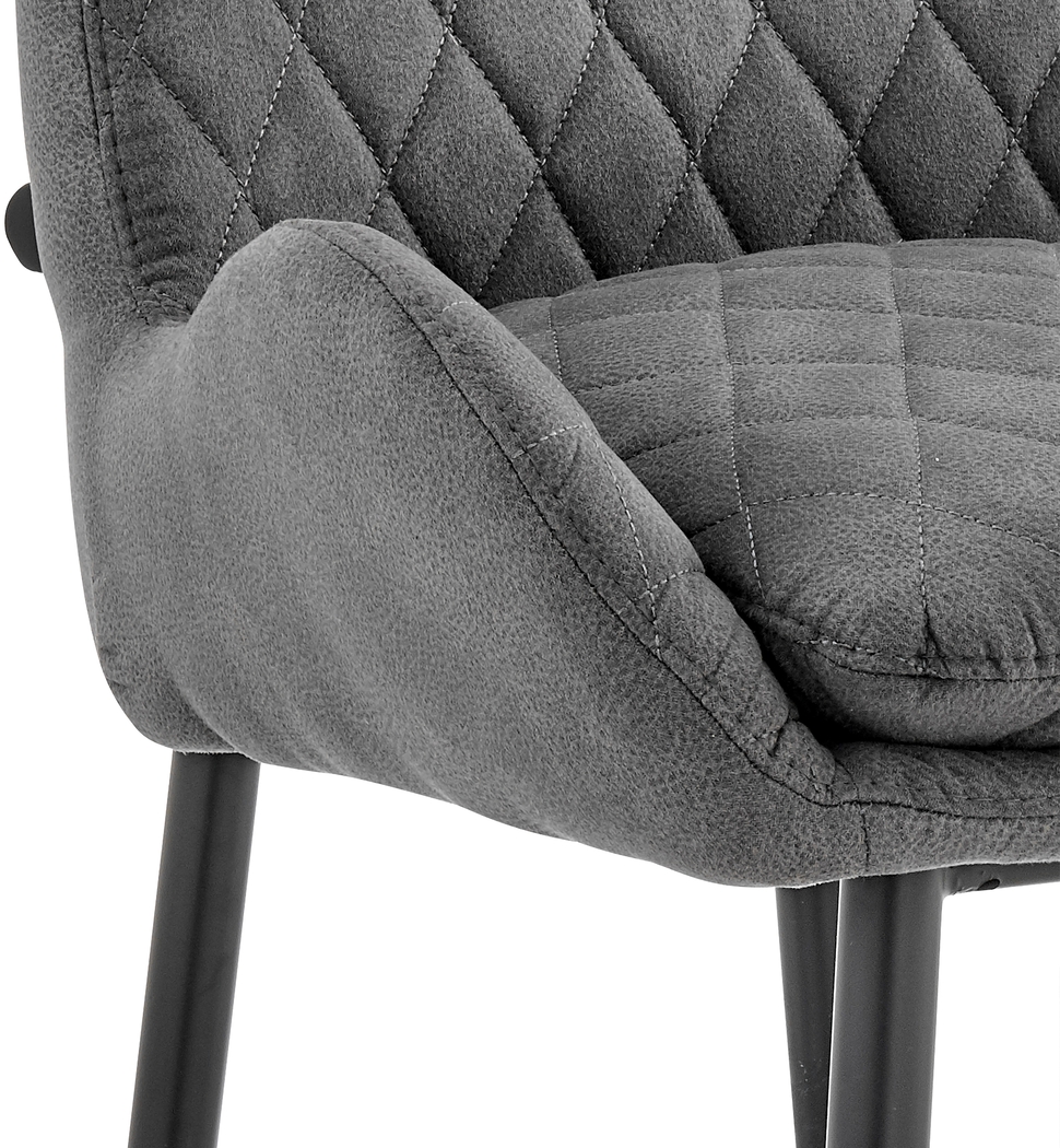 Alphage Charcoal Barstool - Thumbnail - Image 7