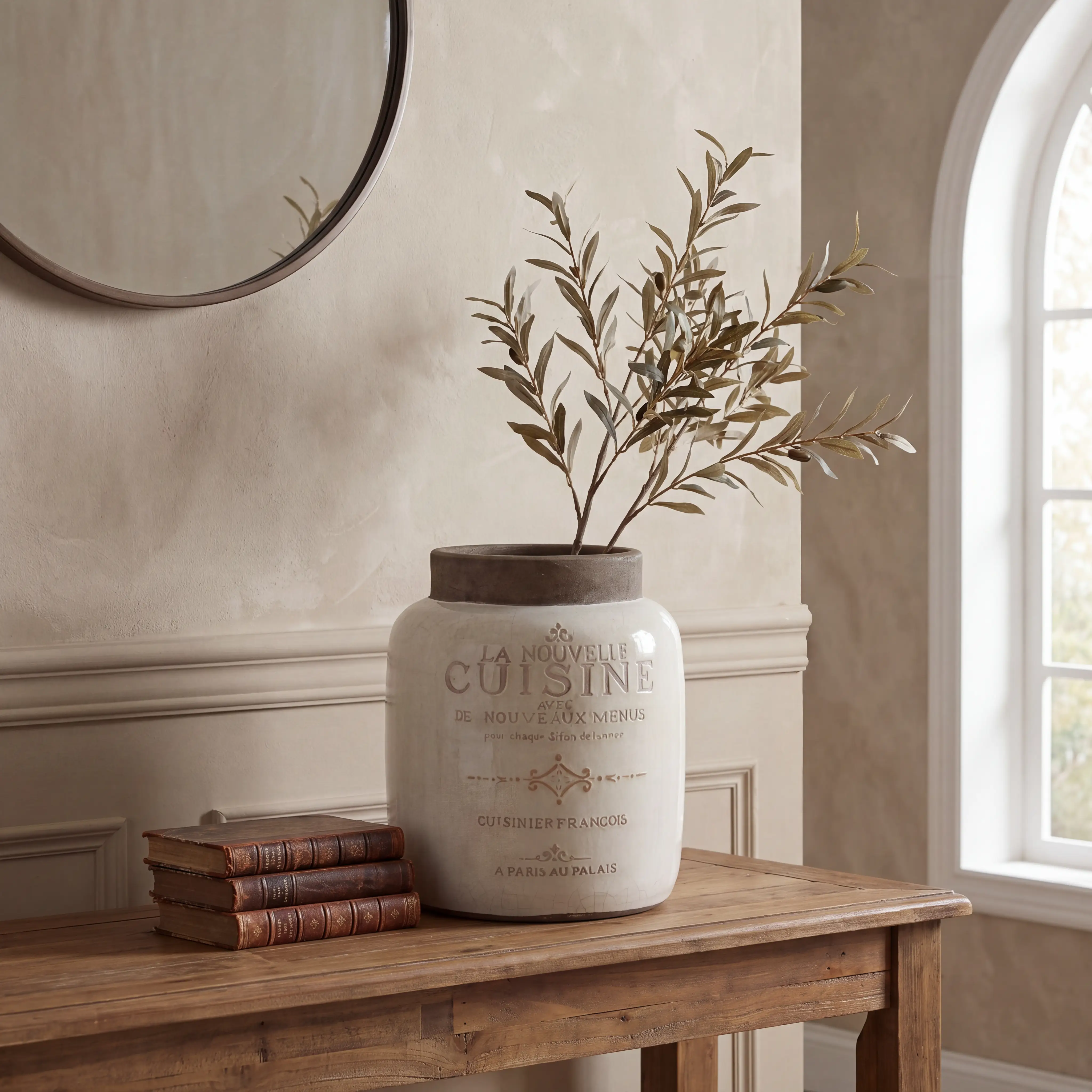 Alphie White Jar, Set of 2 - Thumbnail - Image 2