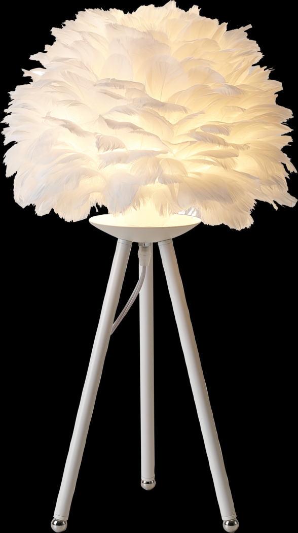 Alpine Flower White Lamp - Thumbnail - Image 1