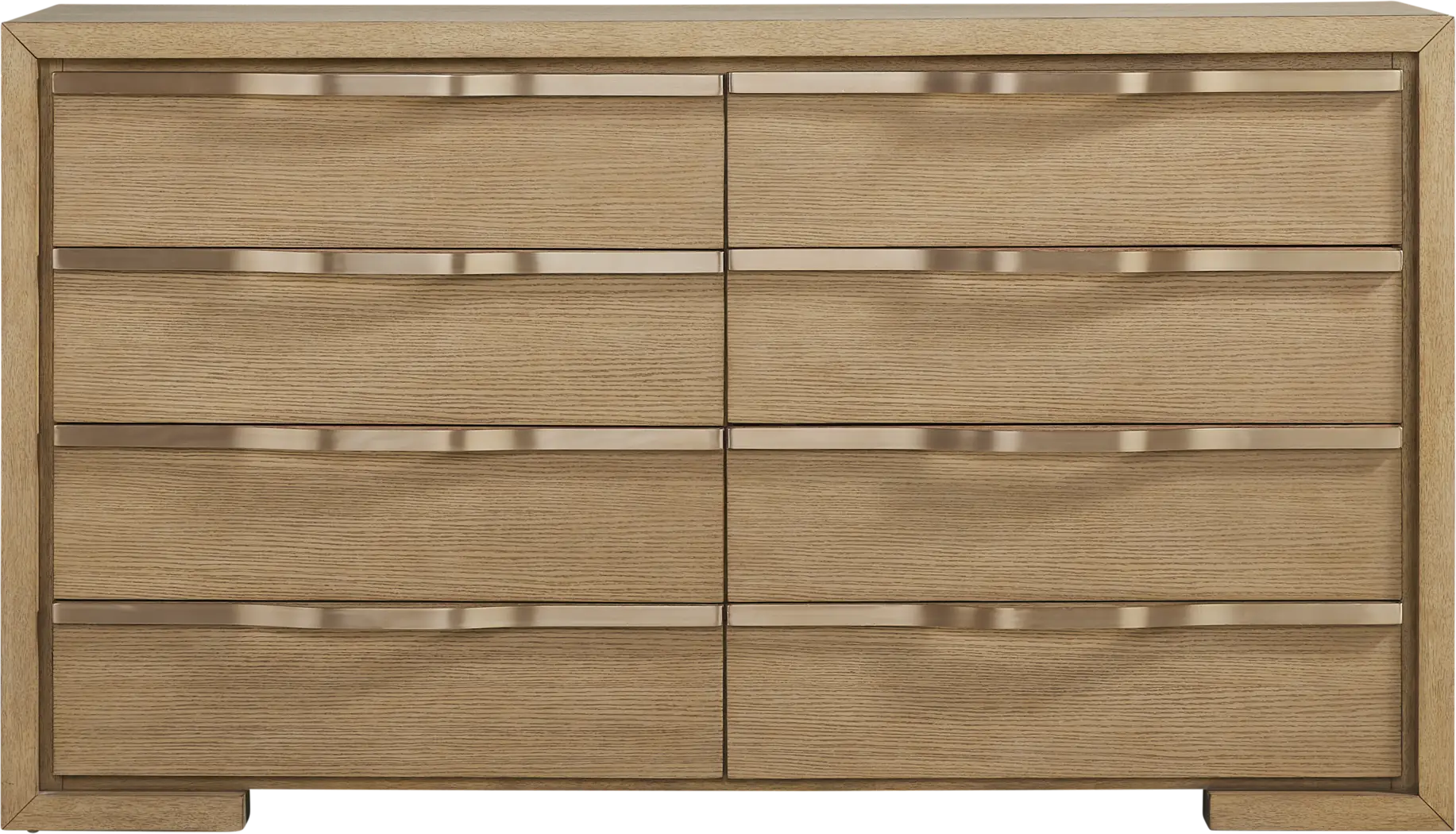 Alpine Lake Light Oak Finish Dresser - Thumbnail - Image 1
