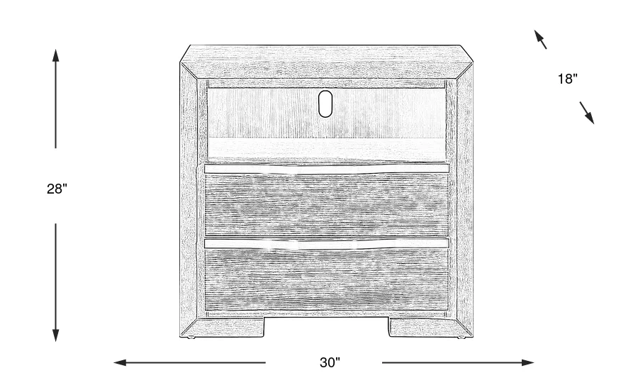 Dimension Image. Please refer to the Dimension Tab on this page for dimension details.
