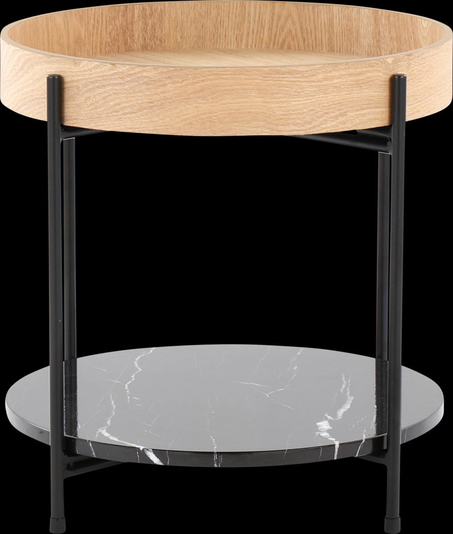 Alpinerose Natural End Table - Thumbnail - Image 3