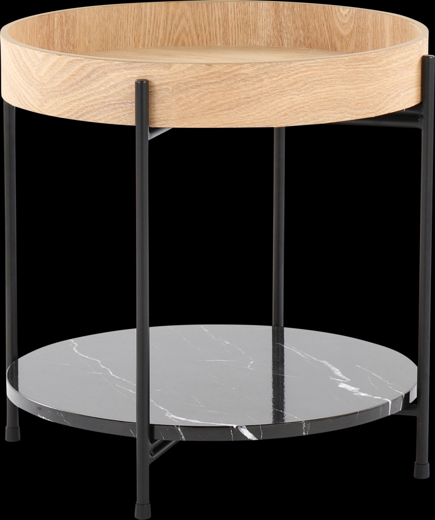 Alpinerose Natural End Table - Thumbnail - Image 1