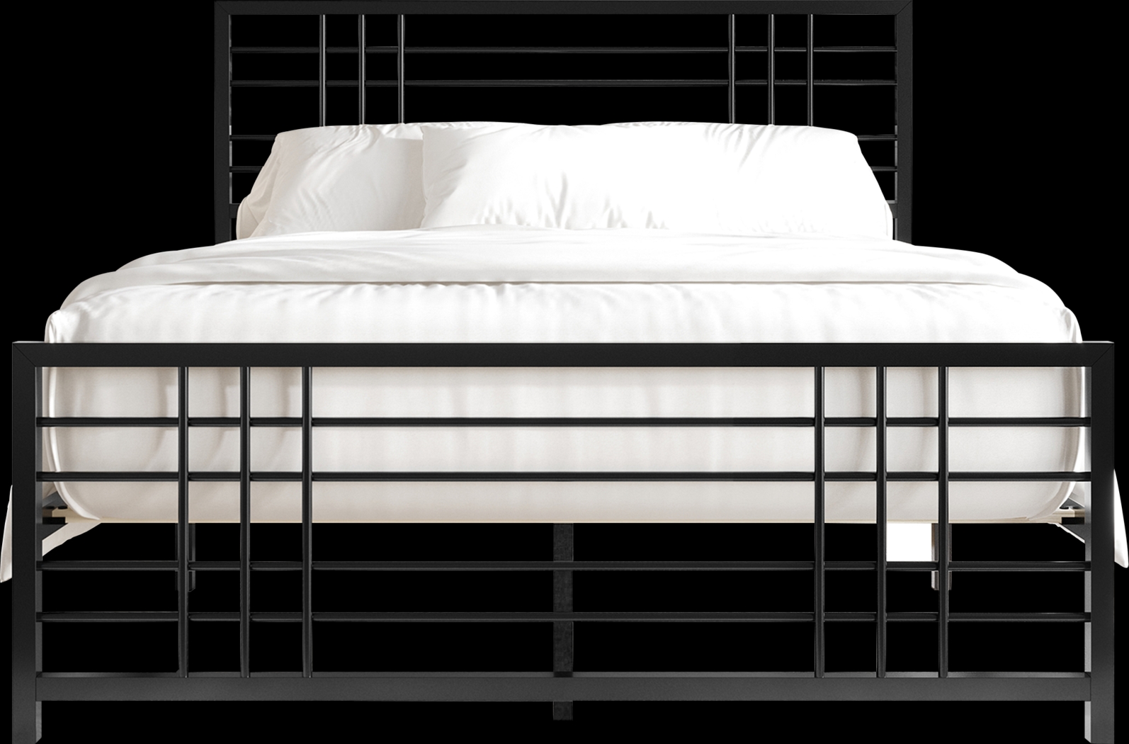 Alpires Black Queen Bed - Thumbnail - Image 3