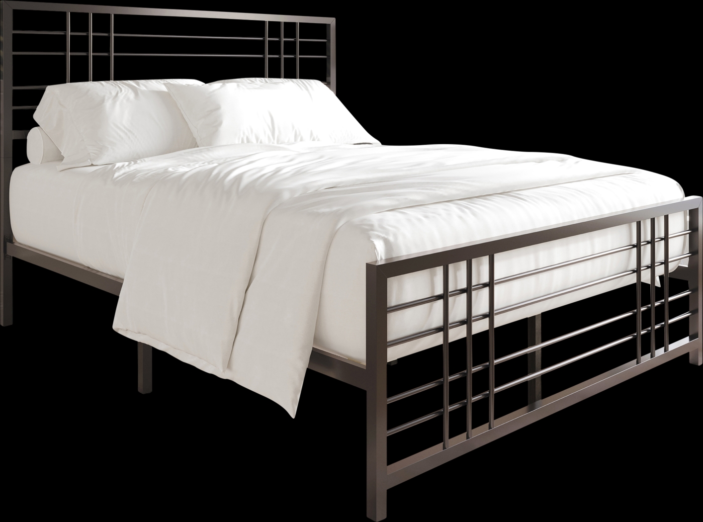 Alpires Brown King Bed - Thumbnail - Image 1