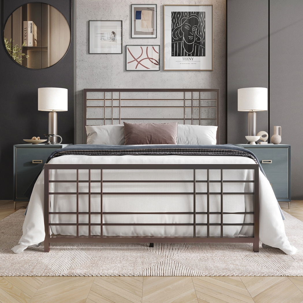 Alpires Brown Twin Bed - Thumbnail - Image 2