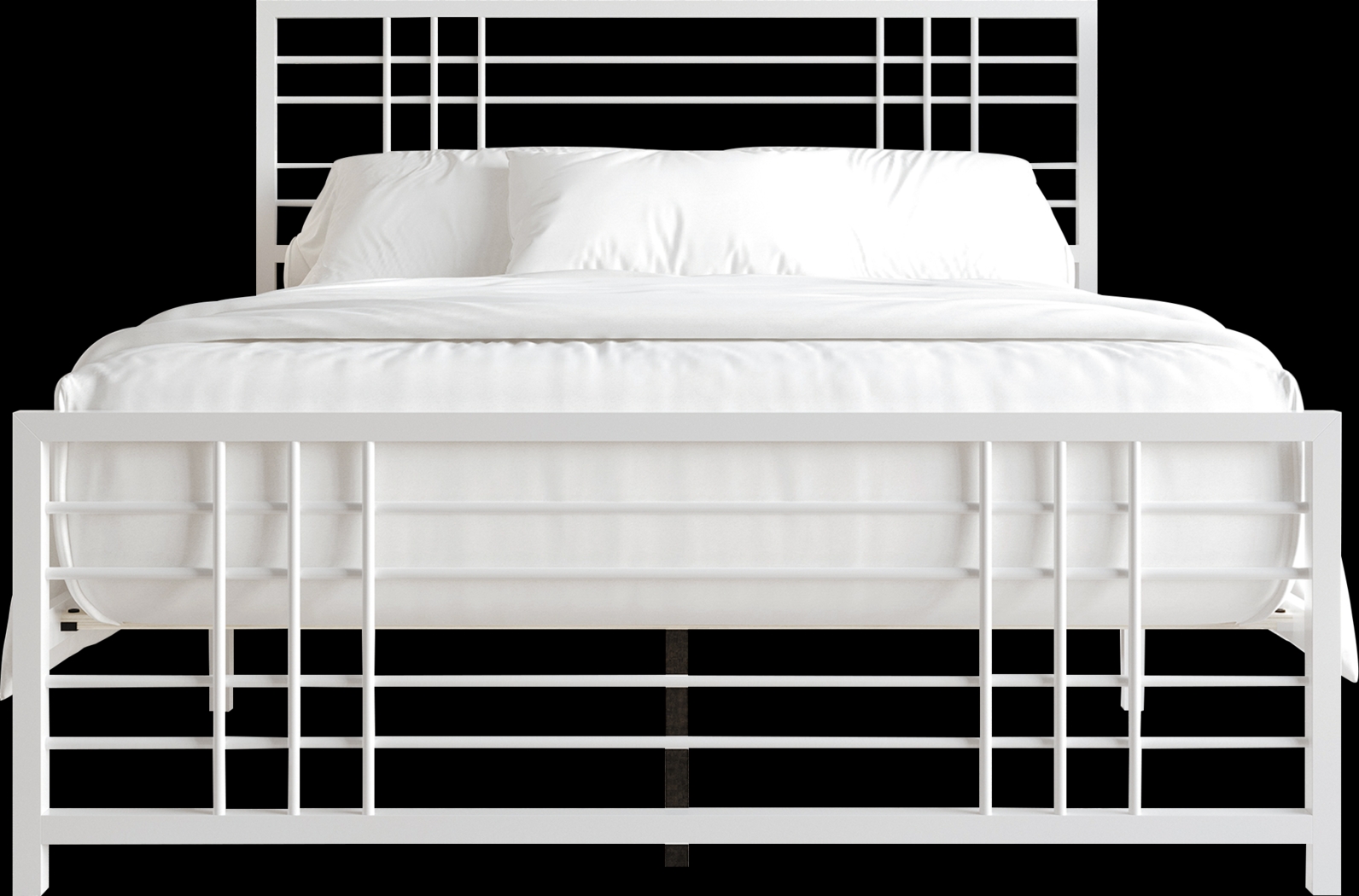 Alpires White King Bed - Thumbnail - Image 3