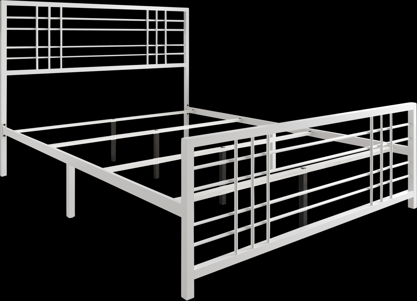 Alpires White King Bed - Thumbnail - Image 4