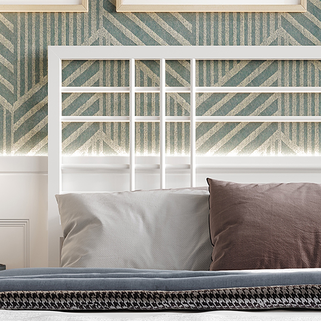 Alpires White King Bed - Thumbnail - Image 5