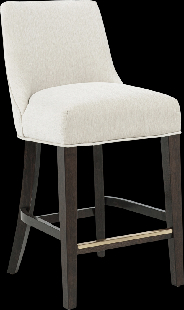 Alpireyen Cream Counter Height Stool - Thumbnail - Image 3