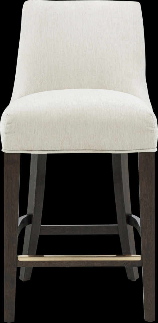 Alpireyen Cream Counter Height Stool - Thumbnail - Image 1