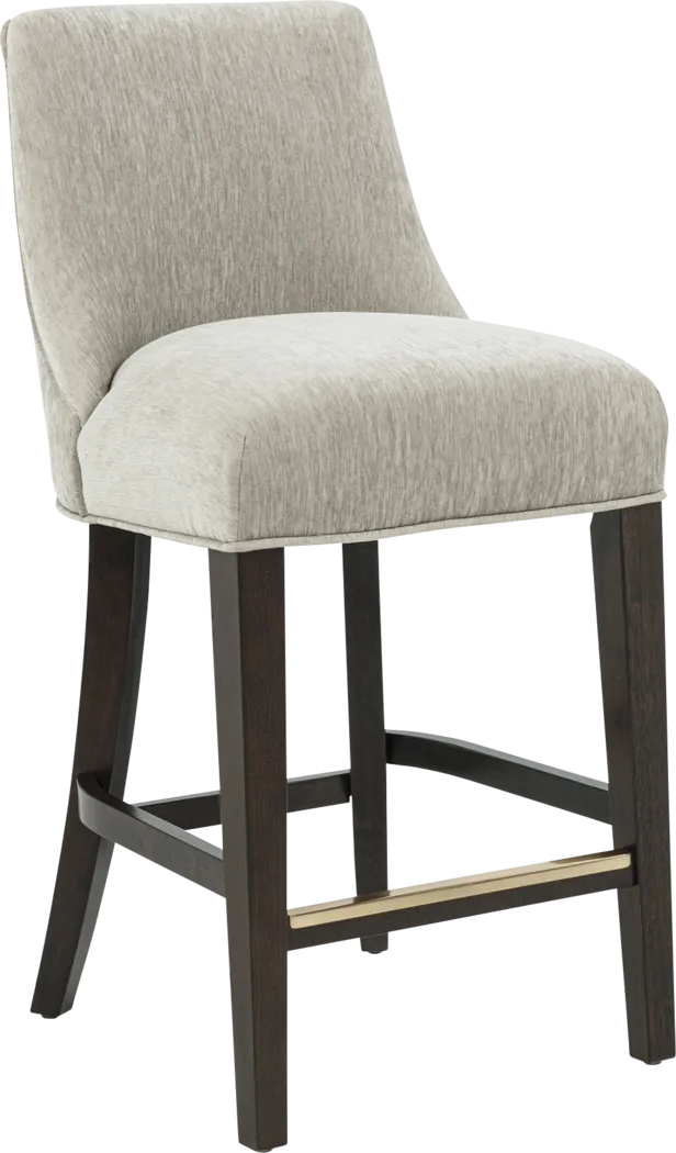 Alpireyen Taupe Counter Height Stool - Thumbnail - Image 5