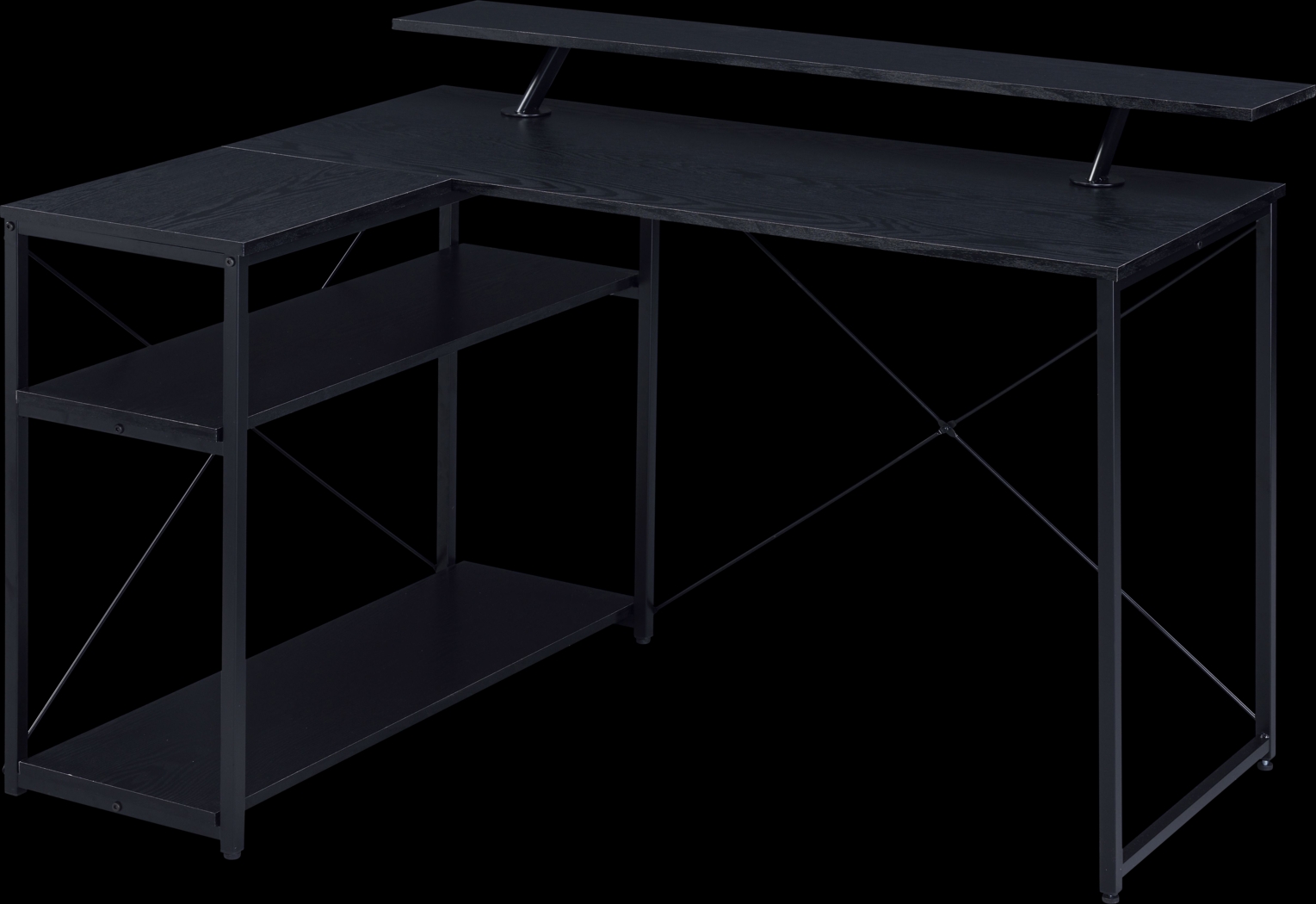Alpony Black Desk - Thumbnail - Image 1