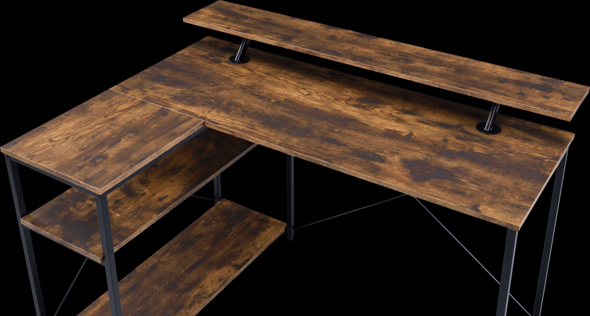 Alpony Brown Desk - Thumbnail - Image 3