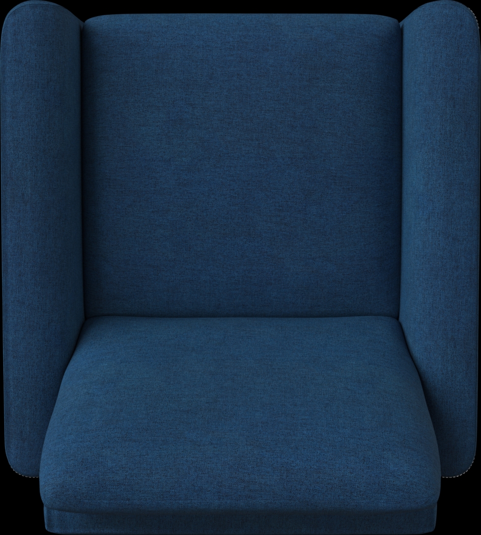 Alran Blue Accent Chair - Thumbnail - Image 6