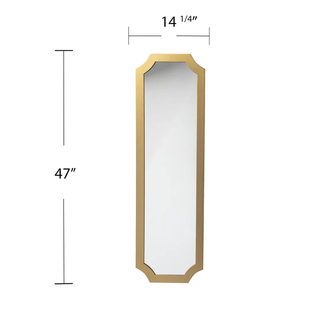 Alricks Gold Jewelry Armoire - Image 8