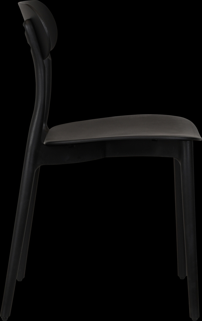 Alromyl Black Side Chair - Thumbnail - Image 12