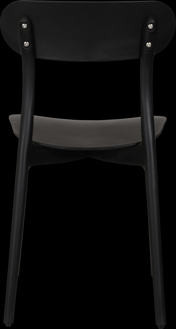 Alromyl Black Side Chair - Thumbnail - Image 5