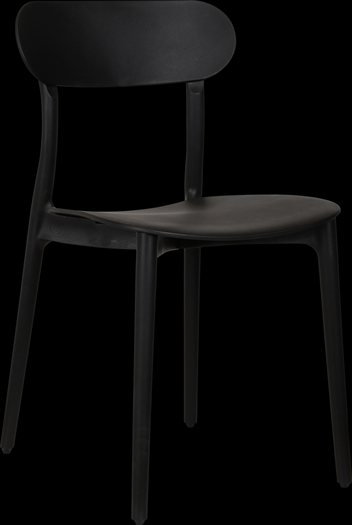 Alromyl Black Side Chair - Thumbnail - Image 8