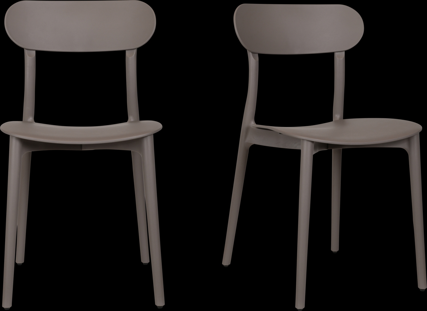 Alromyl Gray Side Chair - Thumbnail - Image 1