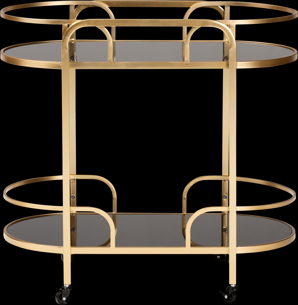 Alrose Gold Bar Cart - Thumbnail - Image 4