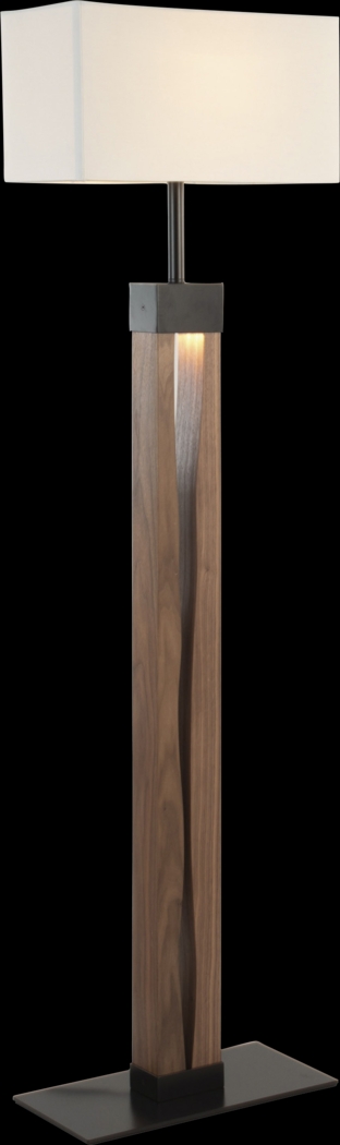 Alsab Walnut Floor Lamp - Thumbnail - Image 2