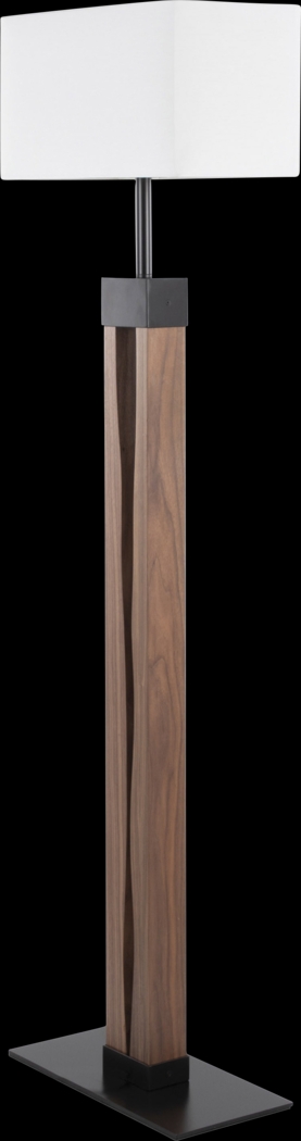 Alsab Walnut Floor Lamp - Thumbnail - Image 4
