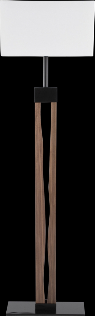 Alsab Walnut Floor Lamp - Thumbnail - Image 5
