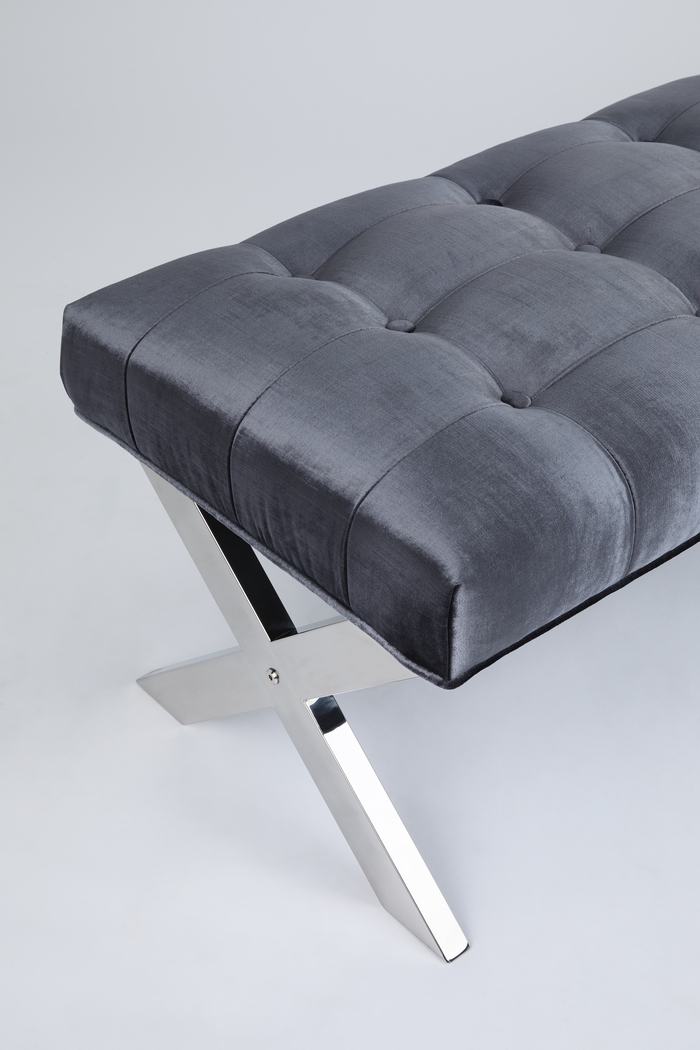 Alsatian Charcoal Bench - Thumbnail - Image 4