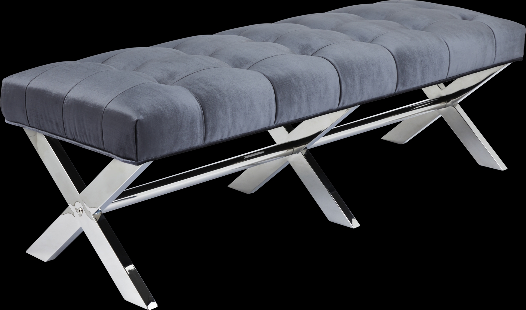 Alsatian Charcoal Bench - Thumbnail - Image 1