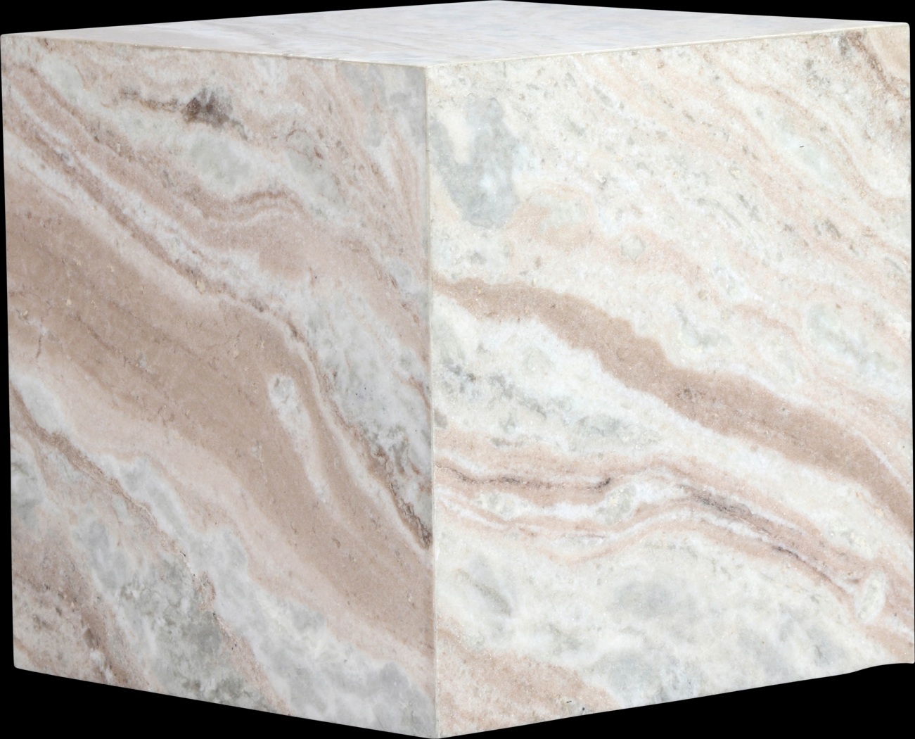 Alsion White End Table - Thumbnail - Image 4