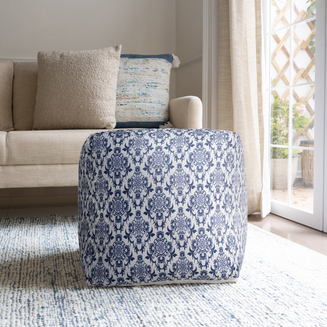 Alspire Navy Pouf - Thumbnail - Image 2