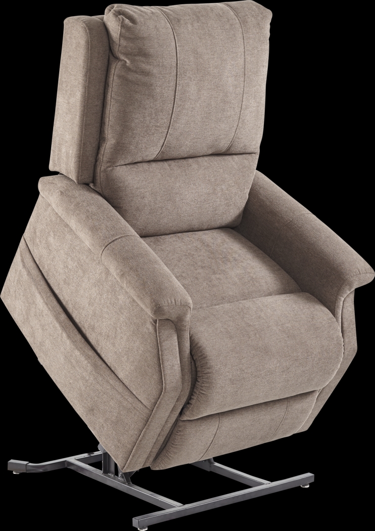 Alston Brown Lift Chair Power Recliner - Thumbnail - Image 4