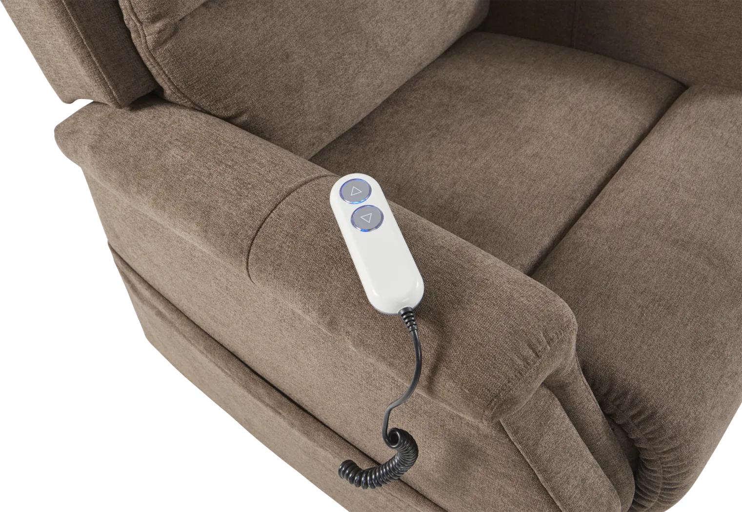 Alston Brown Lift Chair Power Recliner - Image 5